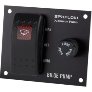 Panou de Comanda pentru Pompa de Santina SPX-FLOW ON-OFF-AUTO, 24V, Negru