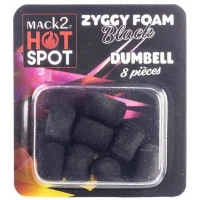 Dumbell MACK2 Ziggy Foam Dumbell Two Tone, Negru, 12mm, 8buc/pac Dumbell MACK2 Ziggy Foam Dumbell Two Tone, Negru, 12mm, 8buc/pac