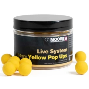 Pop Up CC Moore Live System Yellow, 12mm, 55buc/cutie Pop Up CC Moore Live System Yellow, 12mm, 55buc/cutie