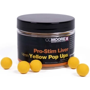 Pop Up CC Moore Pro-Stim, Liver, Yellow, 14mm, 45buc/cutie Pop Up CC Moore Pro-Stim, Liver, Yellow, 14mm, 45buc/cutie