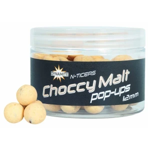 Pop Up DYNAMITE BAITS N-Ticers, Choccy Malt, 10mm