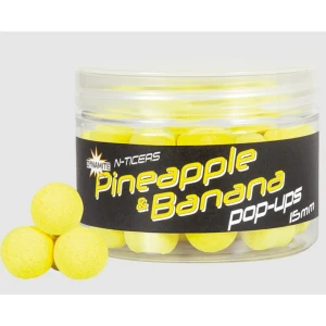 Pop Up DYNAMITE BAITS N-Ticers, Pineapple & Banana, 15mm