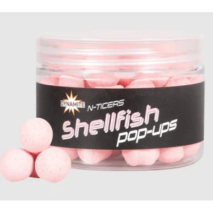 Pop Up DYNAMITE BAITS N-Ticers, Shellfish, 12mm