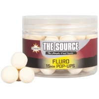 Pop-Up DYNAMITE BAITS, The Source Fluo, 15mm Pop-Up DYNAMITE BAITS, The Source Fluo, 15mm