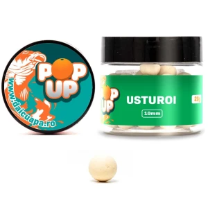 Pop Up Da-i Cu Apa, Alb, Usturoi, 10mm, 20g Pop Up Da-i Cu Apa, Alb, Usturoi, 10mm, 20g