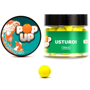 Pop Up Da-i Cu Apa, Galben, Usturoi, 10mm, 20g Pop Up Da-i Cu Apa, Galben, Usturoi, 10mm, 20g