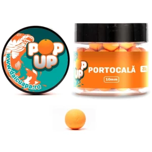Pop Up Da-i Cu Apa, Portocaliu, Portocala, 10mm, 20g Pop Up Da-i Cu Apa, Portocaliu, Portocala, 10mm, 20g