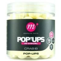 Pop Up Mainline Hi-visual Baits, Fluo Yellow, Crab Ib, 15mm, 250ml