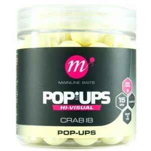 Pop Up MAINLINE Hi-Visual Baits, Fluo Yellow, Crab IB, 15mm, 250ml