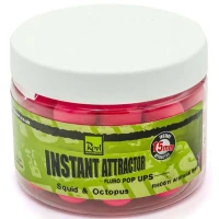 Pop Ups Rod Hutchinson Fluo, Pink, Squid & Octopus, 15mm