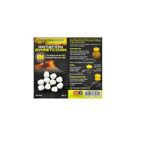 PORUMB ARTIFICIAL FLOTANT ENTERPRISE TACKLE POP-UP SWEETCORN White 10BUC/PLIC