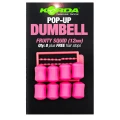 Pelete Artificiale KORDA Pop Up Dumbell, IB, Yellow, 12mm, 8buc/pac