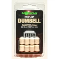 Pelete Artificiale KORDA Pop Up Dumbell, IB, Yellow, 16mm, 5buc/pac