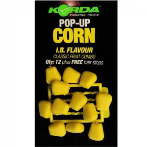 Porumb Artificial KORDA Slow Sinking Corn, IB, Yellow, 12buc/pac