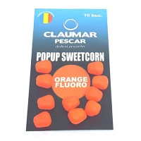 Porumb Flotant Claumar 10buc Portocaliu Fluoro Porumb Flotant Claumar 10buc Portocaliu Fluoro