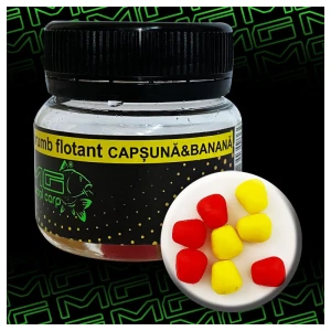 Porumb Flotant MG Special Carp Capsuna Banana 8 Boabe Porumb Flotant MG Special Carp Capsuna Banana 8 Boabe