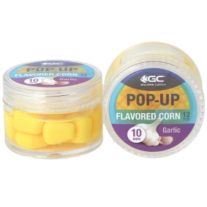 Porumb Siliconic Dip-uit Golden Catch Pop-Up, Usturoi, 8mm, 12buc