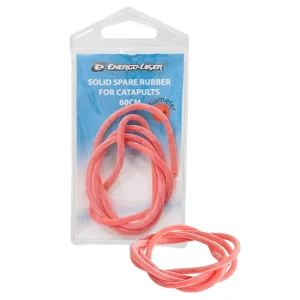 REZERVA ENERGOTEAM ELASTIC PENTRU PRASTIE, 60CM 3X1.5MM ROSU