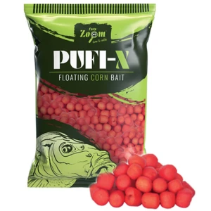 Pufuleti CARP ZOOM Pufi-X Floating Corn Bait Mini, Red, Strawberry, 25g