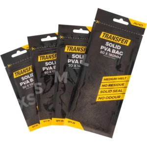 Pungi AVID Transfer Solid PVA Bags L, 8x18cm, 25buc/pac Pungi AVID Transfer Solid PVA Bags L, 8x18cm, 25buc/pac