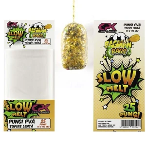 Pungi PVA CPK Bagman Bags, Slow Melt, 60x130mm, 25buc/pac