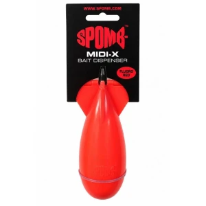 Racheta Nadire SPOMB Midi X Exclusive Fluro Red, 1buc/pac