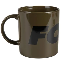Cana Fox Collection Green & Black Logo Ceramic Mug 350ml Cana Fox Collection Green & Black Logo Ceramic Mug 350ml