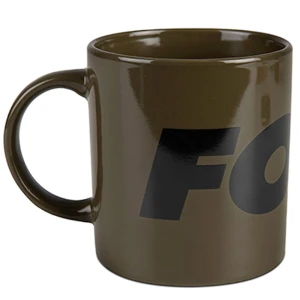 Cana Fox Collection Green & Black Logo Ceramic Mug 350ml Cana Fox Collection Green & Black Logo Ceramic Mug 350ml