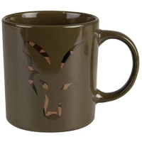Cana Fox Green & Camo Head  Ceramic Mug 350ml Cana Fox Green & Camo Head  Ceramic Mug 350ml
