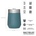 Cana Termoizolanta Stanley, The Everyday Go Tumbler, Lagoon, 0.29L Cana Termoizolanta Stanley, The Everyday Go Tumbler, Lagoon, 0.29L