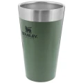 Cana Termoizolanta Stanley The Stacking Beer Pint 0.47L / 16oz, Hammertone Green Cana Termoizolanta Stanley The Stacking Beer Pint 0.47L / 16oz, Hammertone Green
