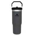 Cana Termoizolanta cu pai STANLEY The IceFlow Flip Straw Tumbler Charcoal 0.89L / 30oz  Cana Termoizolanta cu pai STANLEY The IceFlow Flip Straw Tumbler Charcoal 0.89L / 30oz