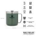 Cana termoizolanta Stanley The Legendary Camp Mug Hammertone Green 0.35 l 
