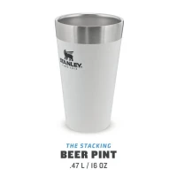 Halba Stanley The Stacking Beer Pint Polar 0.47l  Halba Stanley The Stacking Beer Pint Polar 0.47l