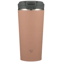 Pahar Termoizolant ZOJIRUSHI SX-KA30CM Stainless Carry Tumbler 0.3ltr, Cinnamon Beige