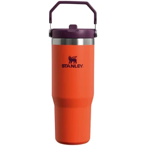 Pahar Termoizolant cu Pai Rabatabil STANLEY Classic IceFlow Flip Straw Tumbler 0.89L / 30oz, Tigerlily Plum Pahar Termoizolant cu Pai Rabatabil STANLEY Classic IceFlow Flip Straw Tumbler 0.89L / 30oz, Tigerlily Plum