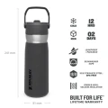 Sticla Apa Stanley The IceFlow Charcoal 0.65 l  Sticla Apa Stanley The IceFlow Charcoal 0.65 l