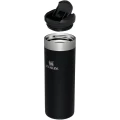 Sticla Termoizolanta STANLEY The AeroLight Transit Mug 0.47L / 16oz, Black Metallic