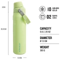 Sticla Termoizolanta STANLEY The Aeroligh IceFlow Fast Flow Water Bottle  0.6L / 20oz, Citron Sticla Termoizolanta STANLEY The Aeroligh IceFlow Fast Flow Water Bottle  0.6L / 20oz, Citron