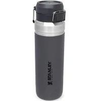 Sticla Termoizolanta Stanley The Quick-flip Water Bottle 0.7l / 24oz, Charcoal