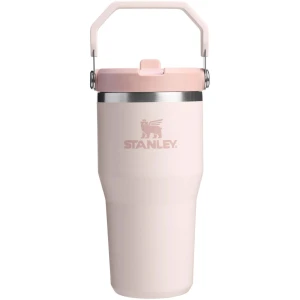 Termos STANLEY The Ice Flow Flip Straw Tumbler 2.0 Termokop, Rose Quartz, 0.6L Termos STANLEY The Ice Flow Flip Straw Tumbler 2.0 Termokop, Rose Quartz, 0.6L