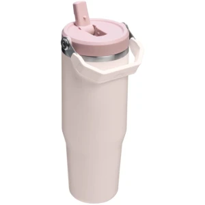 Termos STANLEY The Ice Flow Flip Straw Tumbler 2.0 Termokop, Rose Quartz, 0.89L