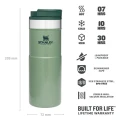 Termos STANLEY The NeverLeak Travel Mug Hammertone Green 0.47L 
