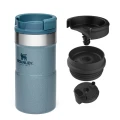 Termos STANLEY The NeverLeak Travel Mug Hammertone Ice 0.25L Termos STANLEY The NeverLeak Travel Mug Hammertone Ice 0.25L
