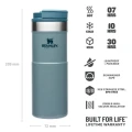 Termos STANLEY The NeverLeak Travel Mug Hammertone Ice 0.47L 