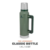 Termos Stanley The Legendary Classic Bottle Large Hammertone Green 1.4L  Termos Stanley The Legendary Classic Bottle Large Hammertone Green 1.4L