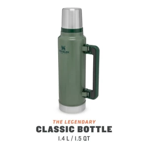Termos Stanley The Legendary Classic Bottle Large Hammertone Green 1.4L  Termos Stanley The Legendary Classic Bottle Large Hammertone Green 1.4L