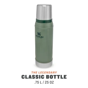 Termos Stanley The Legendary Classic Bottle Small Hammertone Green 0.75L 