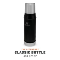 Termos Stanley The Legendary Classic Bottle Small Matte Black Pebble 0.75l Termos Stanley The Legendary Classic Bottle Small Matte Black Pebble 0.75l