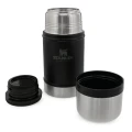 Termos pentru mancare Stanley The Legendary Classic Food Jar Matte Black Pebble 0.7L  Termos pentru mancare Stanley The Legendary Classic Food Jar Matte Black Pebble 0.7L